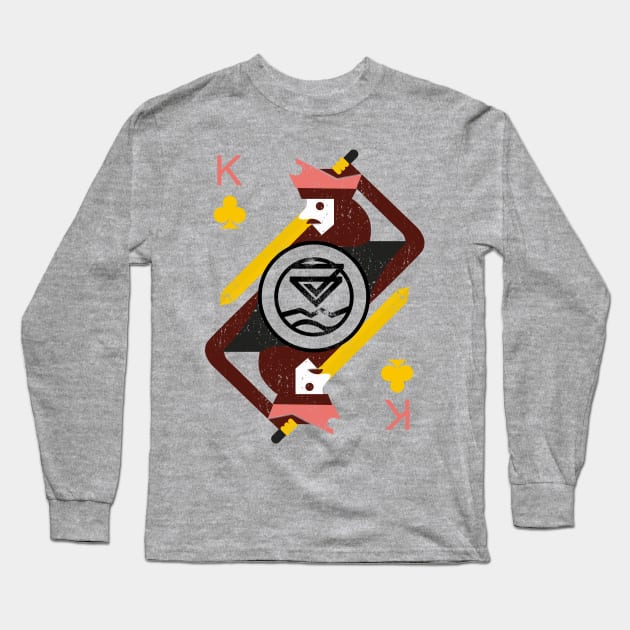 King of Clubs Long Sleeve T-Shirt by NZ